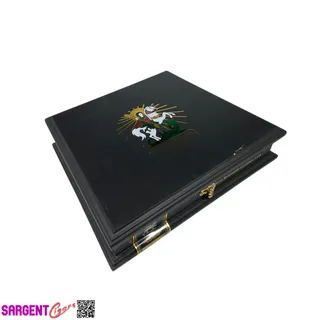 Photo of Foundation 10th Anniversary Salomon Empty Wooden Cigar Box 12.5x9.5x2.5 (1)