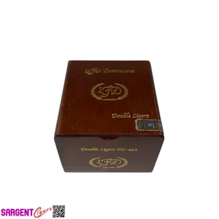 Photo of LFD DL452 Empty Wooden Cigar Box 4.5x5x3.5