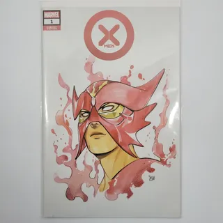 Photo of X-MEN #1 1st Print Peach Momoko Variant House of X Appearance HICKMAN 2019 NM+
