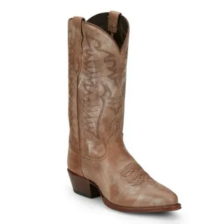 Photo of TONY LAMA Men's 9 EE Tascosa Western Cowboy Boots Suntan Style 3018