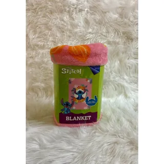 Photo of Disney Lilo & STITCH Tropical Floral Kids Throw Blanket-62 x 90-Microfiber-Pink
