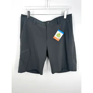 Photo of Columbia chino shorts men's 36 regular fit Omni Shield athletic Hiking 10" gray