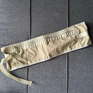 Photo of Lesportsac Neutral Beige Money Belt Fanny Pack Bag - Zipper Closure Discontinued