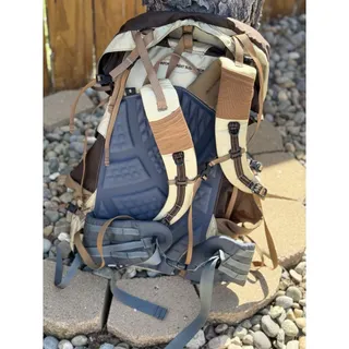 Photo of Granite Gear Leopard V.C. 46 L Backpack Oatmeal Brown Tan Cordura Fabric Hiking