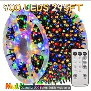 Photo of 900 LED Multicolor String Lights 295ft