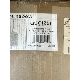 Photo of Stonington Matte White Hanging Lantern Ceiling 9.5 inch Light New in Box