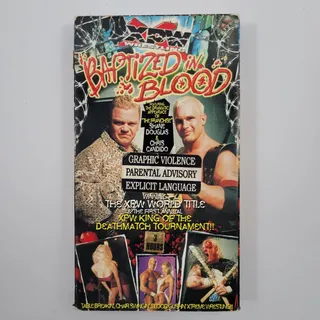 Photo of 2000 Baptized in Blood XPW Wrestling Shane Douglas Chris Candido VHS (Good)