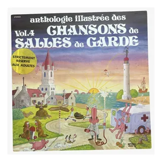 Photo of Anthologie Illustree Des Chansons De Salles De Garde Vol 4 French Vinyl VG+ 1977
