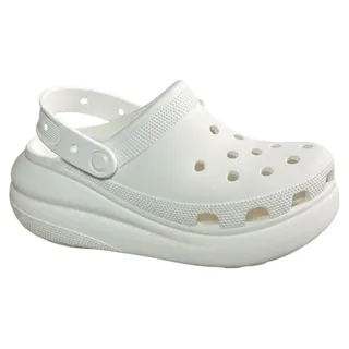 Photo of CROCS Classic Crush Clog White Chunky Platform Sandal Womens 9 Mens 7