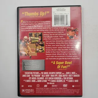 Photo of The Program (DVD, 1993) (Very Good)