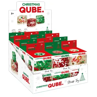 Photo of 🔥Master Toys Christmas Squishy QUBE Stress Toy Holiday Rare RED BNWT🔥
