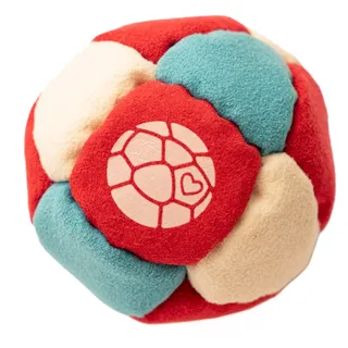Photo of 🔥Haniabag Nomad Jumbo 14 Panel Footbag Hacky Sack RED/WHITE/BLUE BNWT🔥