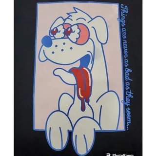 Photo of A-Lab | Stressed Out Dog T-shirt | Size Large