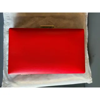 Photo of New Red Bejeweled Clutch Purse