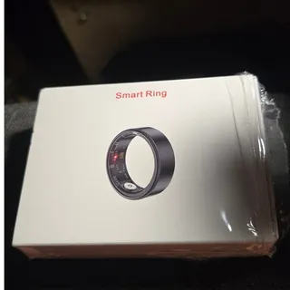 Photo of JRing Black Smart Ring Fitness Tracker Size 12