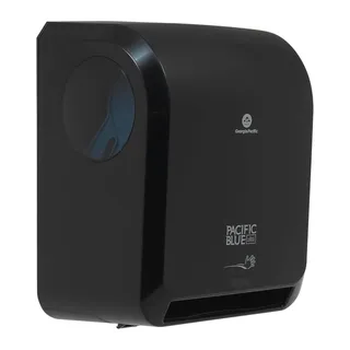 Photo of Georgia-Pacific Pacific Blue Ultra Automated Paper Towel Dispenser - Black 59590