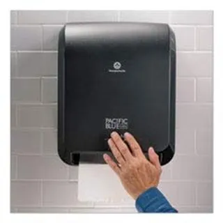 Photo of Georgia-Pacific Pacific Blue Ultra Automated Paper Towel Dispenser - Black 59590