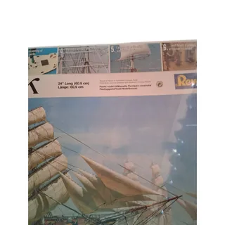 Photo of Vtg Sealed Revell NOS Cutty Sark Ship Model Kit (3170)