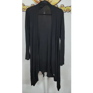 Photo of Black Cover Up Shawl Top Size S