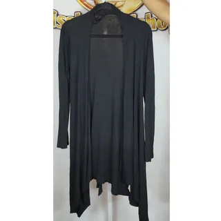 Photo of Black Cover Up Shawl Top Size S