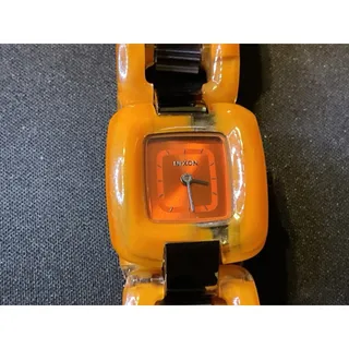 Photo of Nixon Sis Marmalde Quartz Orange Plastic Watch (NWT, Needs Battery)