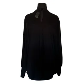 Photo of Maurice's Black Sheer Sleeve and Neckline with Keyhole - 1