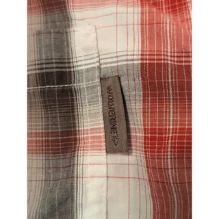 Photo of Wolverine Plaid Collared Button Down Shirt Men's Large