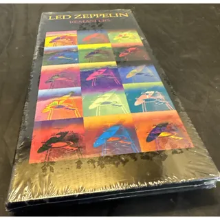 Photo of VTG Led Zeppelin Remasters Longbox 3 CD Box Set New Sealed 1992 w/Interview Rare