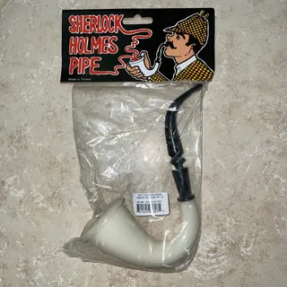 Photo of ADULT SHERLOCK HOLMES DETECTIVE PIPE HALLOWEEN COSTUME ACCESSORY NEW
