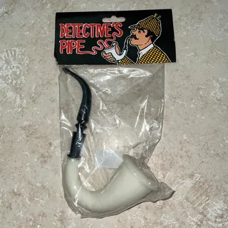 Photo of ADULT SHERLOCK HOLMES DETECTIVE PIPE HALLOWEEN COSTUME ACCESSORY NEW