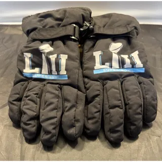 Photo of FOCO Forever Collectibles NFL Super Bowl LII 52 Winter Gloves Black Sz L/XL