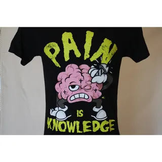 Photo of Sniper Gang Pain Is Knowledge Shirt Mens Small Kodak Black Rap Tee Black