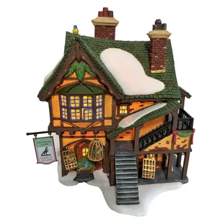 Photo of Dept 56 Dickens Village Wingham Lane Parrot Seller #58.58449 Retired