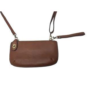Photo of Joy Susan Zippered Brown Crossbody Purse with Pockets inside for Storage