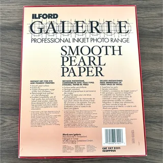 Photo of ILFORD Galerie Professional Inkjet Photo Range Smooth Pearl Paper - 6 Sheets