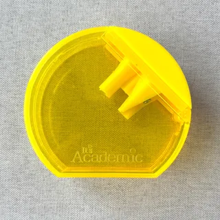 Photo of It's Academic - Pencil and Crayon Sharpener - Yellow Transparent