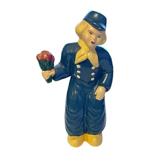 Photo of Vintage MCM Dutch Love Boy Figurine Ceramic Arts Studio 1950’s