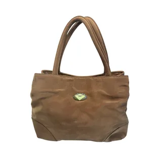 Photo of Bottega Veneta Brown Nylon Mini Bag with Mirror