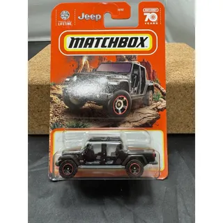Photo of 2023 Matchbox #41/100 20 Jeep Gladiator Black Rubicon 70th Anniversary 1/64
