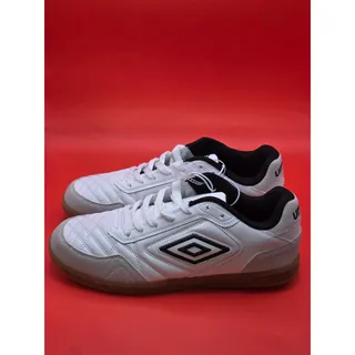 Photo of Umbro Men’s 10 White Black Gum Sole Soccer Terrace Sneakers Blokecore NWOB
