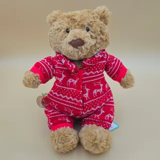 Photo of Jellycat Bartholomew Bear Winter Pajamas - AUTHENTIC - NEW WITH TAGS