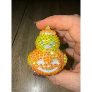 Photo of Halloween 3D printed pumpkin duck bedazzled jeep ducks cruising ducks