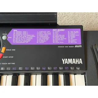 Photo of Yamaha PSR-77 Portatone Electric Keyboard Advance Wave Memory w/ Power Adapter