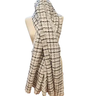 Photo of Karl Lagerfeld Paris Black And White Oversized Blanket Scarf
