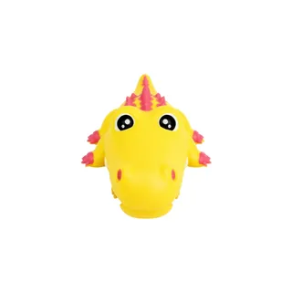 Photo of 🔥Squeezable Squishy Gator Squeeze Toy Yellow/Pink Rubber 10" BNWT🔥
