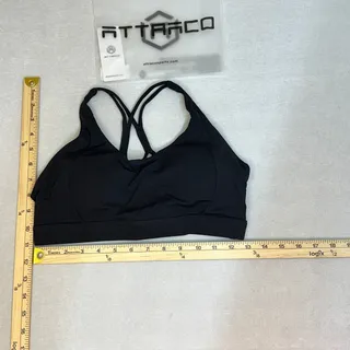 Photo of ATTRACO womens medium support sports bra with removable pads