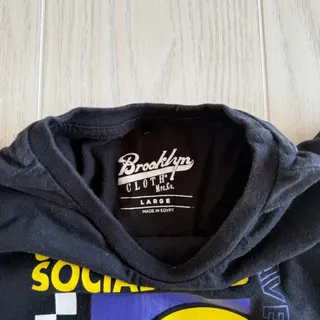 Photo of Brooklyn Cloth Boys Good Vibes Social Club T Shirt Size Large