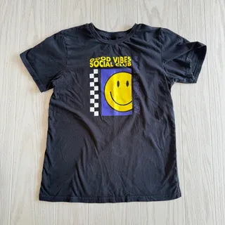 Photo of Brooklyn Cloth Boys Good Vibes Social Club T Shirt Size Large