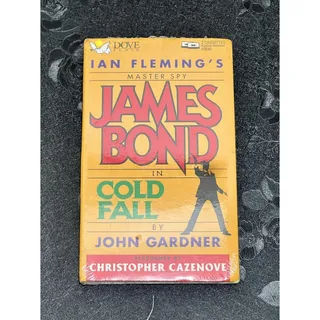 Photo of Ian Fleming's James Bond in Cold Fall John Gardner Dove Audio Sealed 1996