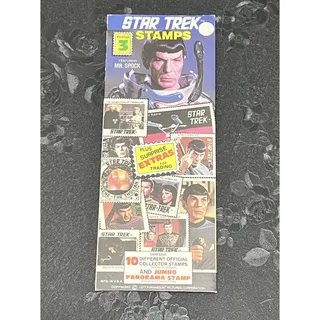 Photo of Star Trek Collector Stamps Package # 3 Paramount 1977 Sealed